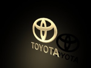 toyota logo 3D 모델