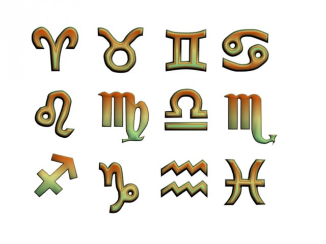 zodiac signs Model 3D .c4d .max .obj .3ds .fbx .stl .blend 