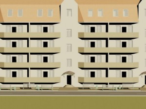 apartment house 3D Model