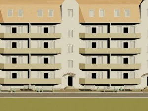 apartment house 3D Model
