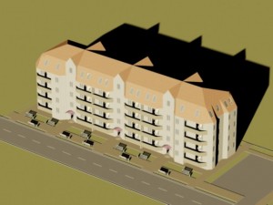 apartment house 3D Model