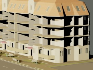 apartment house 3D Model