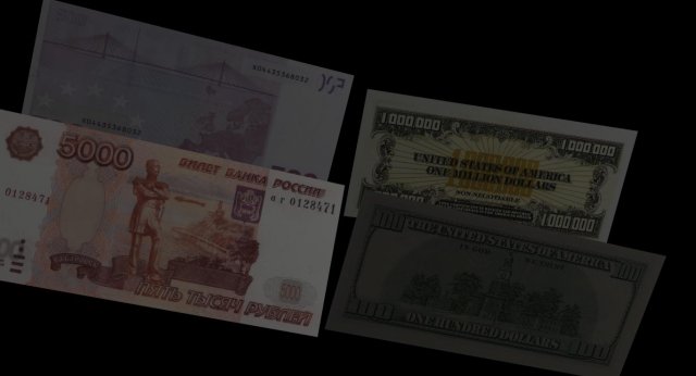 money 3Dモデル .c4d .max .obj .3ds .fbx .stl .blend 