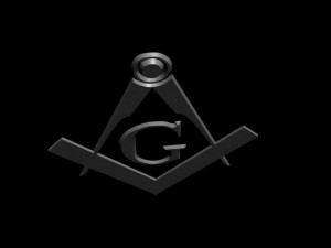 sign on masons Modello 3D