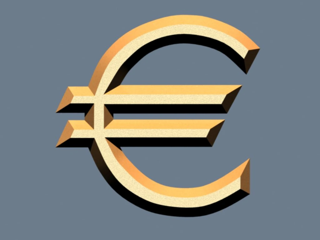 euro 3D Model .c4d .max .obj .3ds .fbx .stl .blend