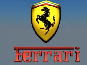 логотип Феррари 3D Модель