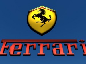 ferrari logo Modelo 3D