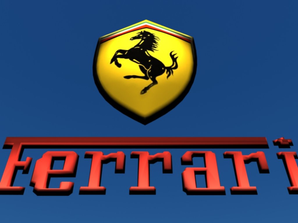 ferrari logo 3D Model in Parts of auto 3DExport