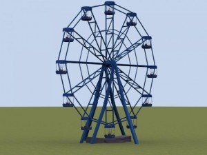 ferris wheel Model 3D