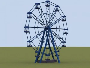 roda gigante Modelo 3D