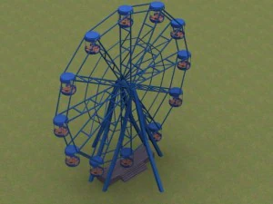 ferris wheel 3D Model