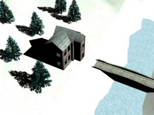 wooden house 3D Model