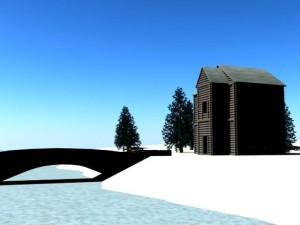 wooden house 3D Model