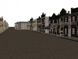 oeste selvagem Modelo 3D