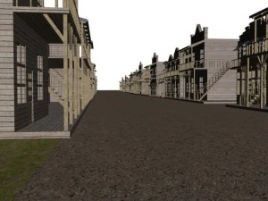 wild west 3D Model