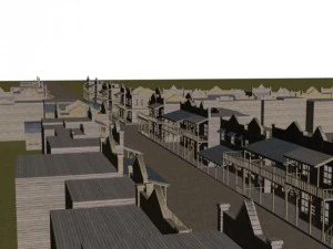 wild west 3D Model