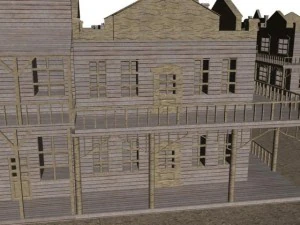 wild west 3D Model