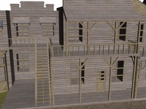 wild west Model 3D