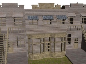 wild west Model 3D