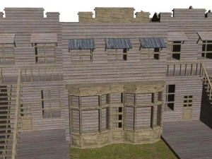 wild west 3D Model