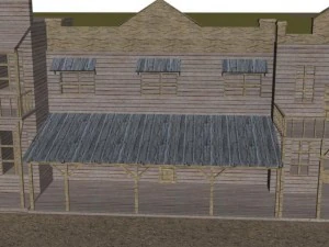 wild west 3D Model
