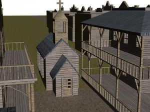 wild west 3D Model