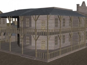 wild west Model 3D