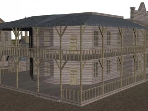 wild west 3D Model