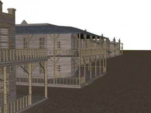 wild west 3D Model