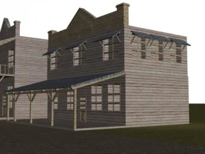 wild west 3D Model