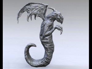 dragon gargoyle 3D Модель