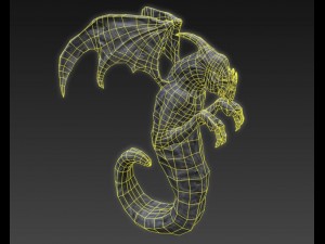 dragon gargoyle 3D Модель