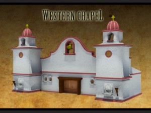 western chapel 3D-Modell