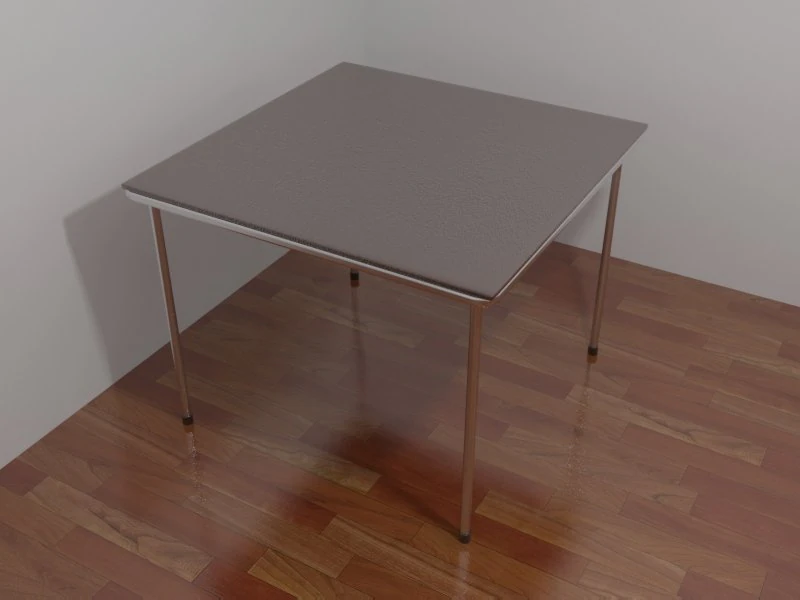 table &agrave; cartes Modèle 3D .c4d .max .obj .3ds .fbx .stl .blend 
