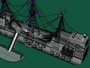ship 3D Modell