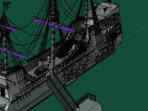 ship 3D Model