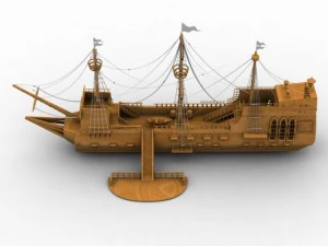 ship 3D Model
