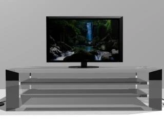 fernseher 3D Model .c4d .max .obj .3ds .fbx .stl .blend 