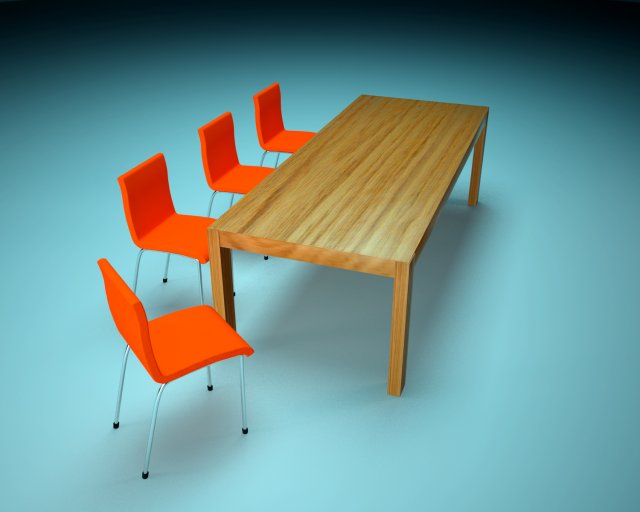 red chair 3Dモデル .c4d .max .obj .3ds .fbx .stl .blend 