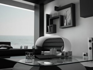 full modern bedroom Model 3D