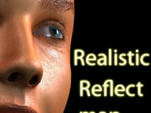 pretty female head 3D Model