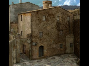 old european house detailed realistic 3D-Modell