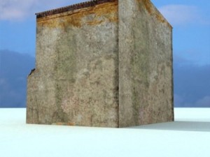 old european house detailed realistic 3D-Modell