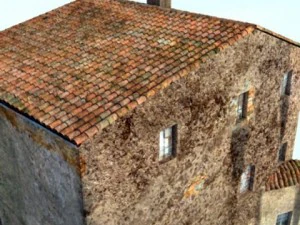 old european house detailed realistic 3D Model