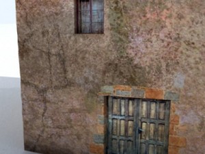 old european house detailed realistic 3D-Modell