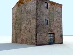 old european house detailed realistic 3D Model