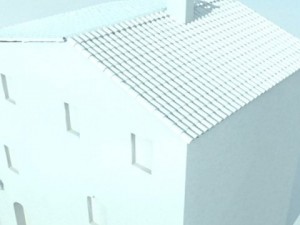 old european house detailed realistic 3D-Modell