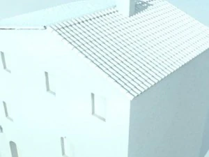 old european house detailed realistic 3D Model