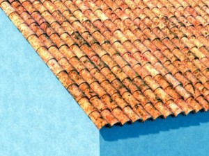 tile roof dirty  clean textures 3Dモデル
