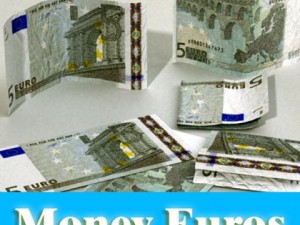 5 euro paper money 3D Model